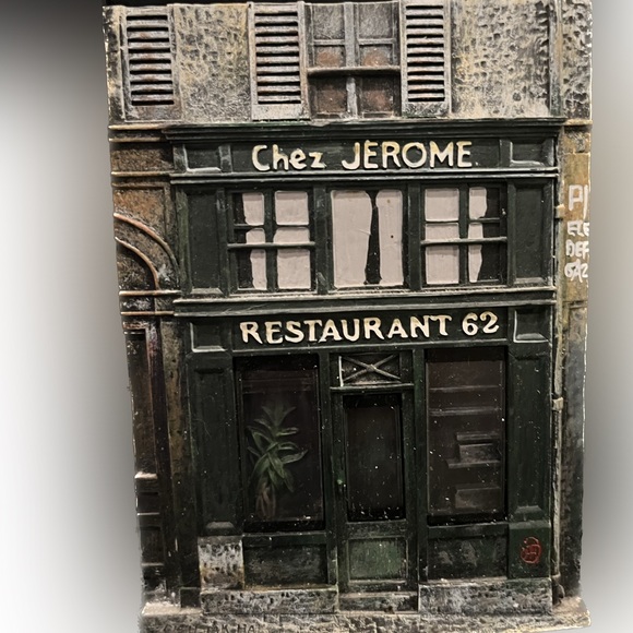 Chiu Tak Hak French Art 3d Wall Plaque store front Four Piece Set - Picture 5 of 7